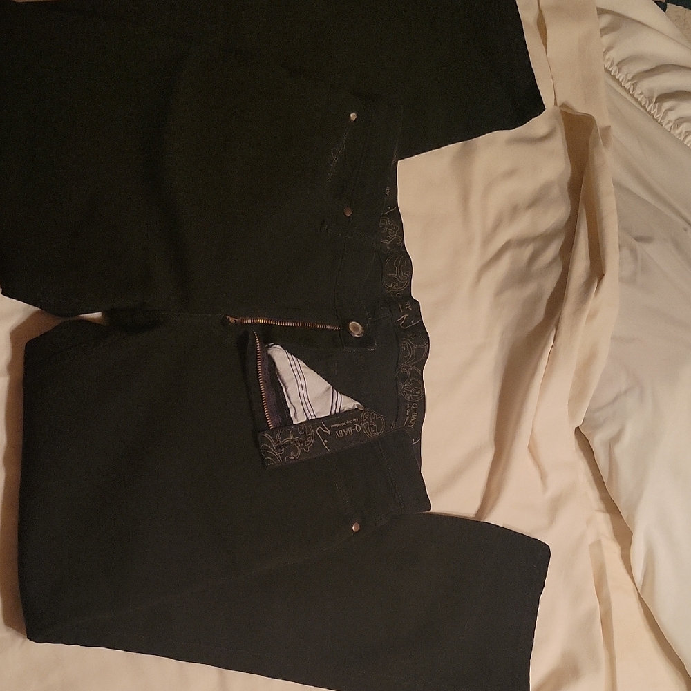 Q-Baby Black Jeans